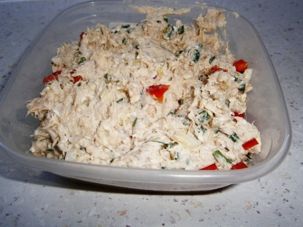Nátierka z údenáča s medvedím cesnakom a pažítkou (fotorecept) - obrázok 5