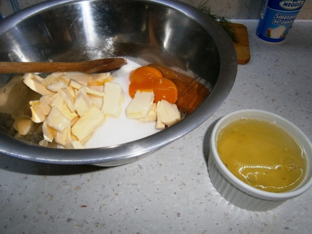 Broskyňový koláč so snehom (fotorecept) - obrázok 4