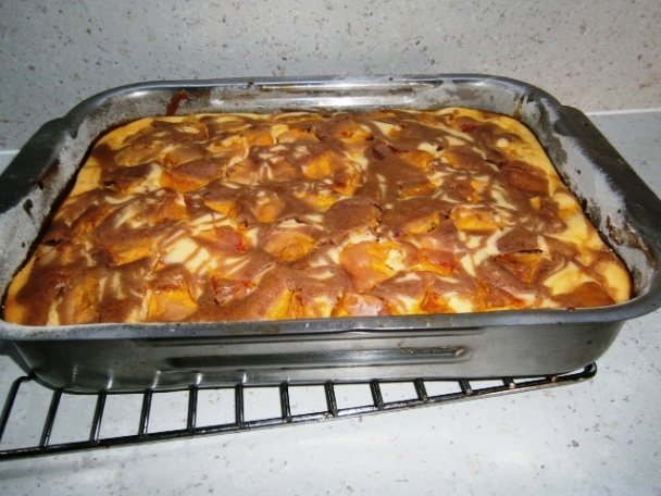 Koláč s tvarohovou plnkou s nektárinkami (fotorecept) - obrázok 10