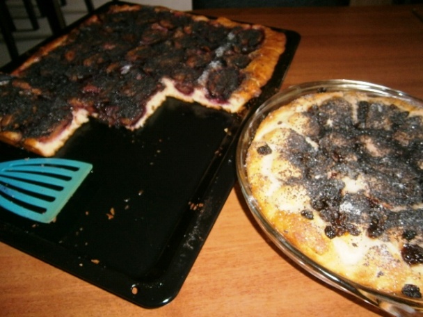 Hruškovo-makový kysnutý koláč s hrozienkami (fotorecept) - obrázok 4