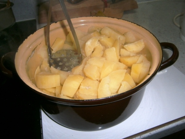 Bravčová krkovička so zemiakovou kašou (fotorecept) - obrázok 6