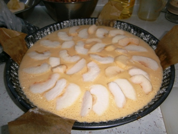 Jablková bublanina s mrveničkou z jedného vajíčka (fotorecept) - obrázok 9