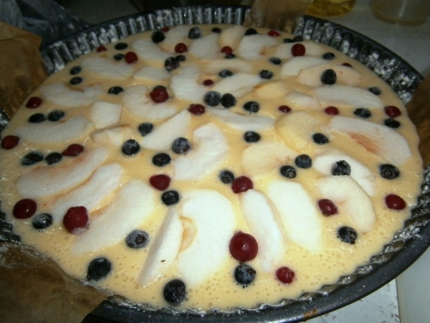 Jablková bublanina s mrveničkou z jedného vajíčka (fotorecept) - obrázok 11