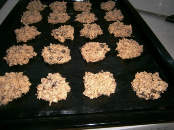 Cookies s orechmi a čokoládou (fotorecept) - obrázok 4