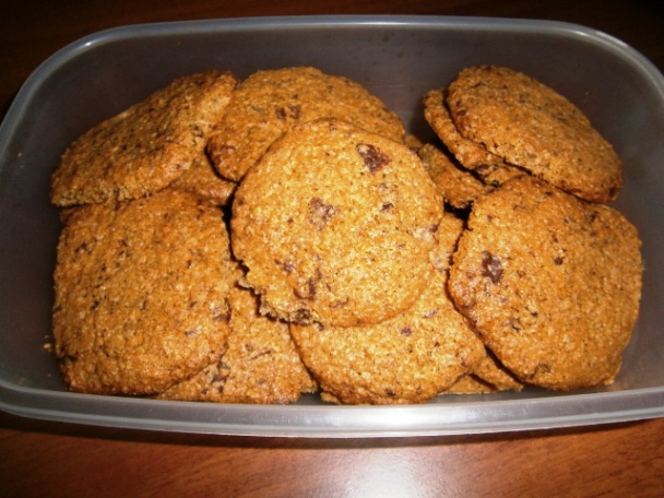 Cookies s orechmi a čokoládou (fotorecept) - obrázok 6