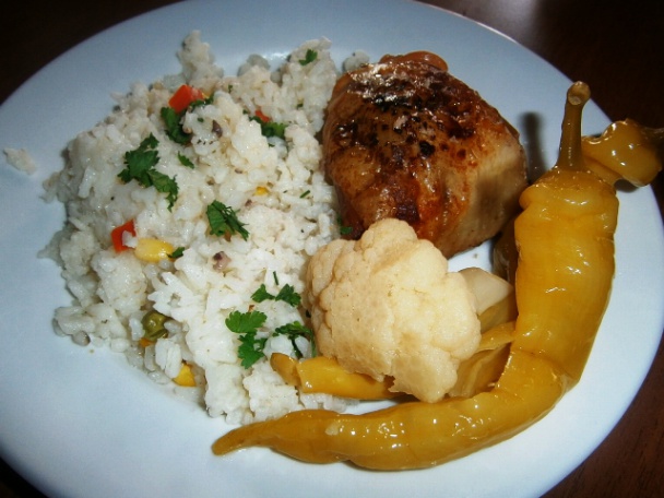 Medovo-citrónové morčacie stehná a stehná špikované údenou slaninou s cesnakom (fotorecept) - obrázok 10