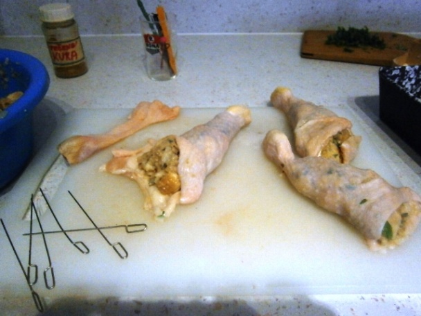 Plnené kuracie stehná (fotorecept) - obrázok 6