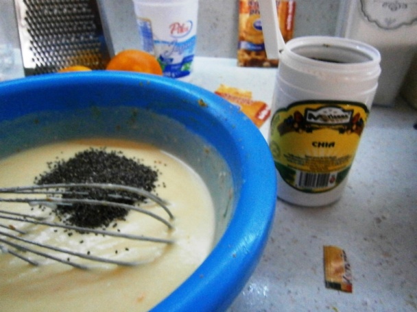 Koláč s pomarančovou príchuťou s chia semienkami (fotorecept) - obrázok 6