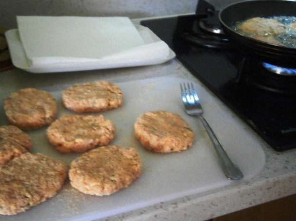 Vyprážaný mletý rezeň so syrom, mrkvou a smotanou (fotorecept) - obrázok 5