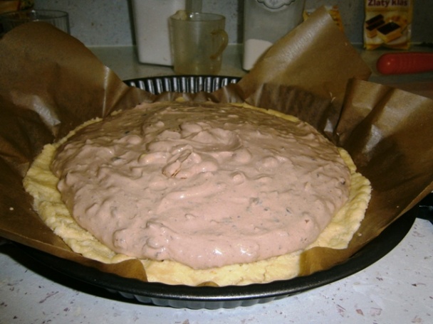 Linecký koláč plnený tvarohom a čokoládou (fotorecept) - obrázok 7