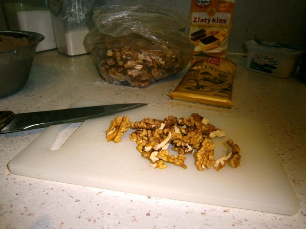 Linecký koláč plnený tvarohom a čokoládou (fotorecept) - obrázok 3