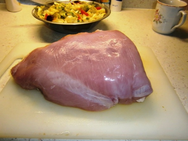 Morčacie prsia v syrovo-cesnakovom cestíčku (fotorecept) - obrázok 1