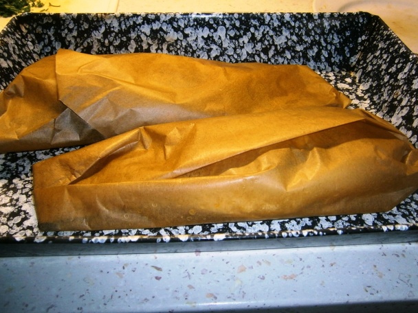Pražma zlatá pečená v papieri na pečenie (fotorecept) - obrázok 7