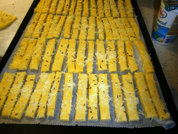 Slané tyčinky so syrom (fotorecept) - obrázok 1