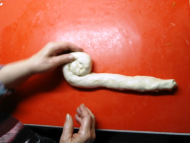 Börek plnený cibuľou (fotorecept) - obrázok 9