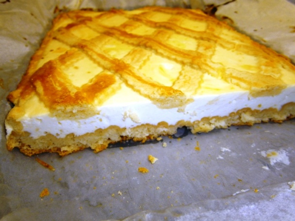 Mriežkový tvarohový koláč (fotorecept) - obrázok 6