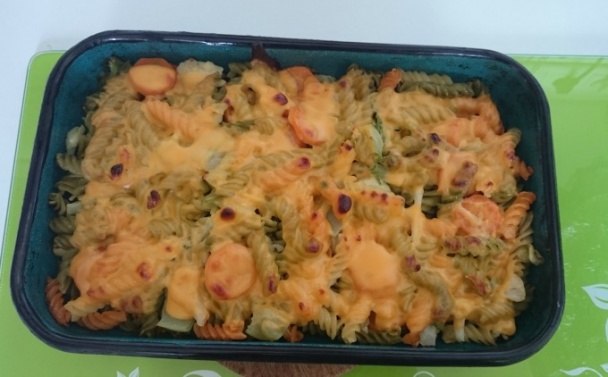 Zapekané cestovinky po mojom (fotorecept) - obrázok 5