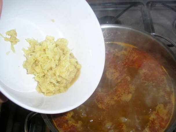 Falošný guláš – zemiaková polievka (fotorecept) - obrázok 5