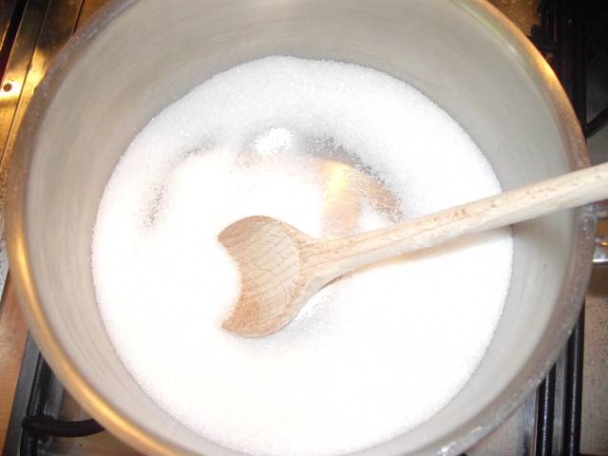 Karamelová voda na rezance (cestoviny, šúľance) (fotorecept) - obrázok 2