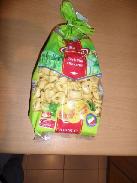 Tortellini so šunkou a hráškom (fotorecept) - obrázok 2