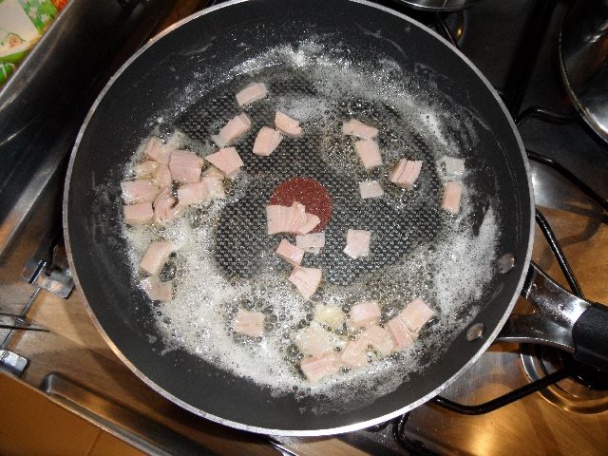 Tortellini so šunkou a hráškom (fotorecept) - obrázok 3