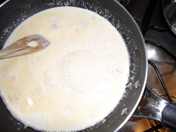 Tortellini so šunkou a hráškom (fotorecept) - obrázok 4