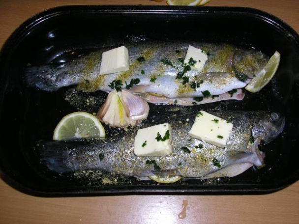 Pečené pstruhy (fotorecept) - obrázok 5