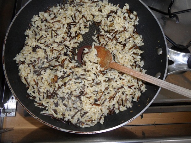 Ryžová panvica s kelom a hubami (fotorecept) - obrázok 8