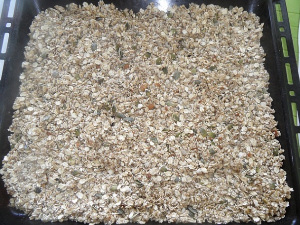 Domáce pečené müsli (fotorecept) - obrázok 5