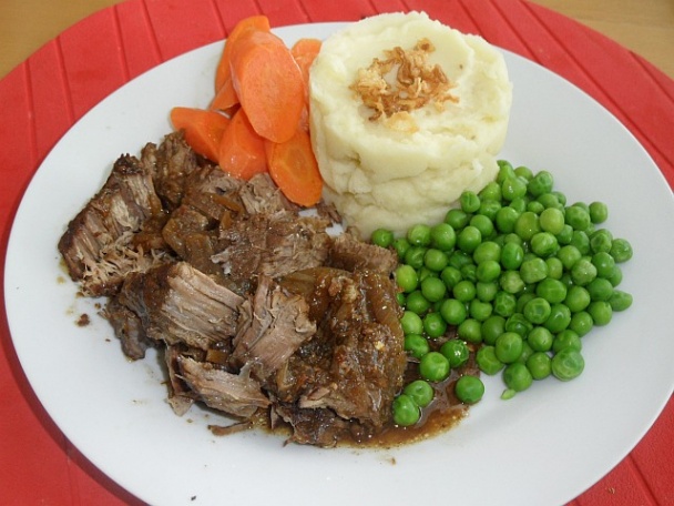 Pomaly pečené hovädzie s kávou (fotorecept)  - obrázok 10