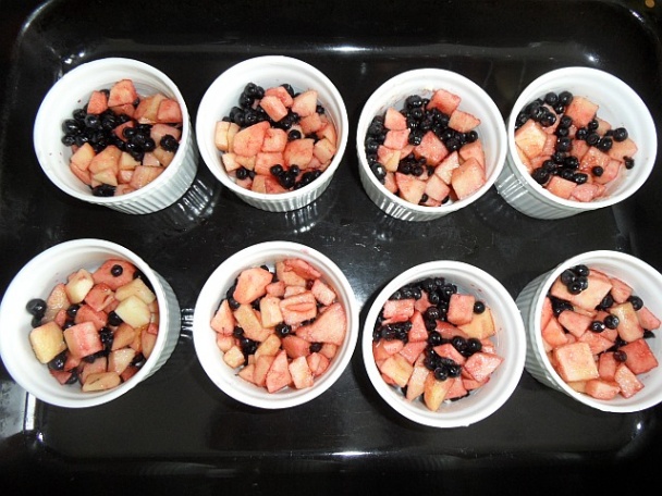 Zapečené ovocie s mandľovou posýpkou (fotorecept) - obrázok 5