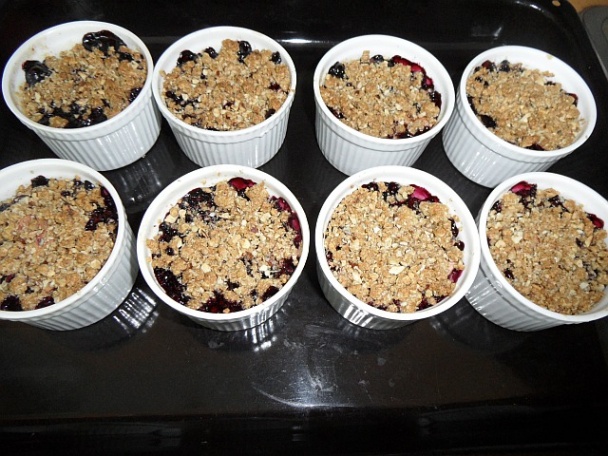 Zapečené ovocie s mandľovou posýpkou (fotorecept) - obrázok 7