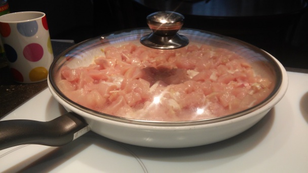 Špagety s kuracím mäsom (fotorecept) - obrázok 2