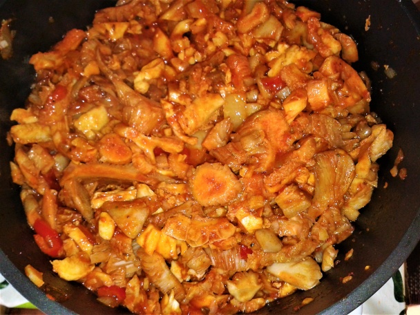 Hliva a držky v perkelte (fotorecept) - obrázok 5