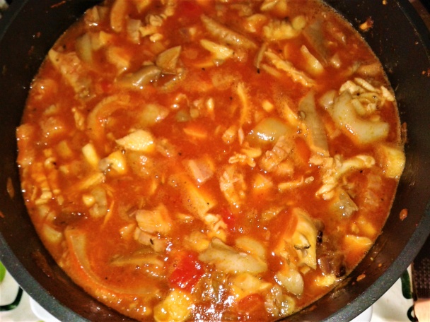 Hliva a držky v perkelte (fotorecept) - obrázok 6