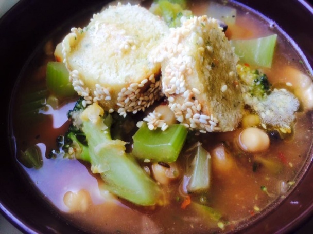 Zeleninová polievka s krupicovými knedličkami (fotorecept) - obrázok 2