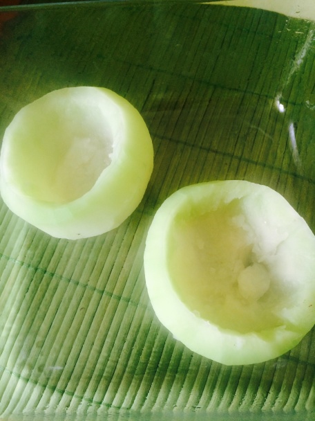 Plnený kaleráb s ryžovými rezancami a šafranovou omáčkou (fotorecept) - obrázok 2