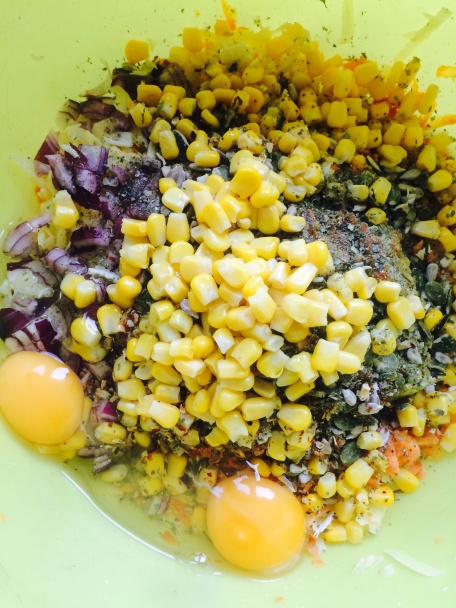 Zeleninové placky plné farieb (fotorecept) - obrázok 2