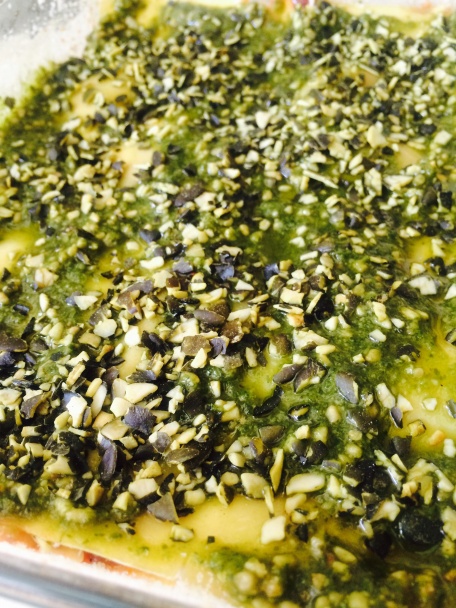 Zeleninové lasagne s citrónovým dipom (fotorecept) - obrázok 3