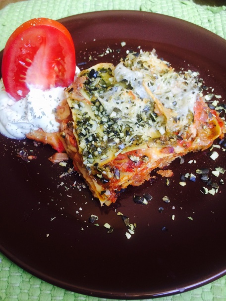 Zeleninové lasagne s citrónovým dipom (fotorecept) - obrázok 4