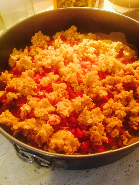 Malinové fit rezy - obrázok 1