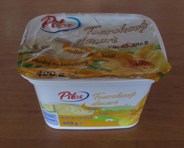 Kakaové rezy plnené tvarohovým dezertom (fotorecept) - obrázok 2