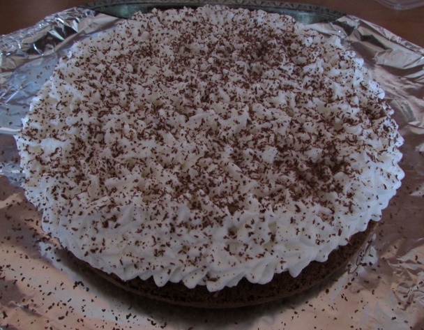 Kakaové rezy plnené tvarohovým dezertom (fotorecept) - obrázok 6