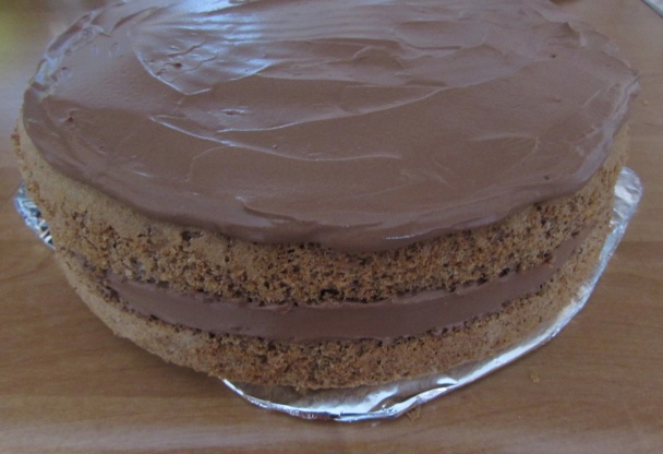 Orechová torta s parížskym krémom a šľahačkou (fotorecept) - obrázok 10