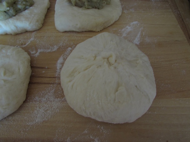 Pagáče plnené zemiakovou kašou (fotorecept) - obrázok 8