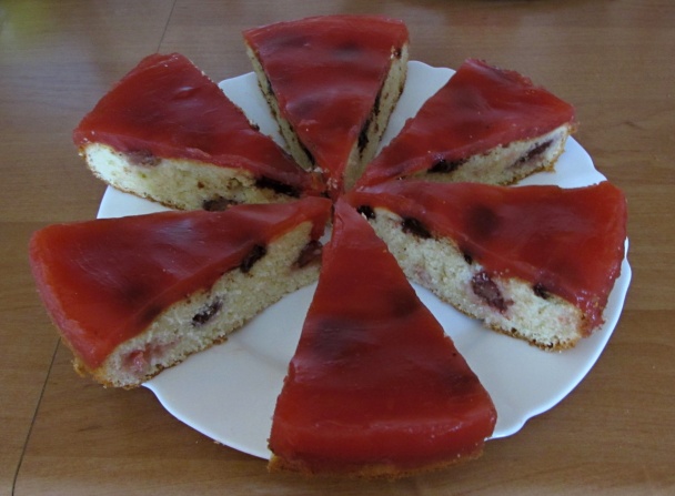 Jahodovo-čokoládový koláčik so želatínou (fotorecept) - obrázok 8