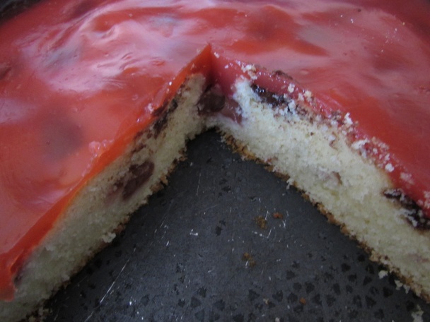 Jahodovo-čokoládový koláčik so želatínou (fotorecept) - obrázok 9