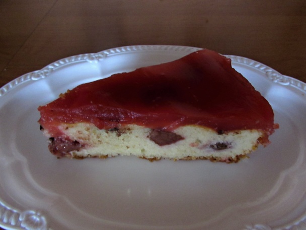 Jahodovo-čokoládový koláčik so želatínou (fotorecept) - obrázok 11