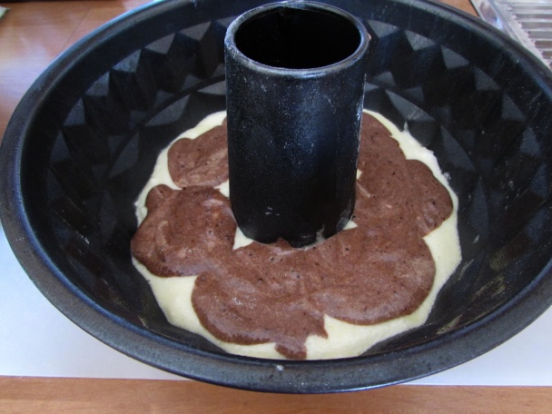 Mramorová bábovka s citrónovou polevou (fotorecept) - obrázok 3