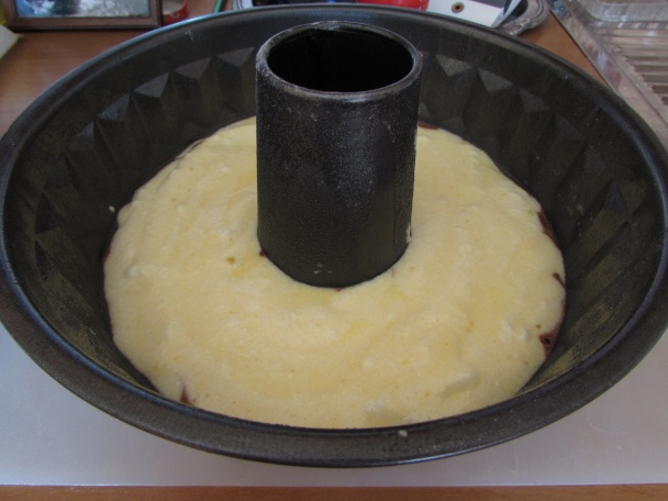 Mramorová bábovka s citrónovou polevou (fotorecept) - obrázok 4